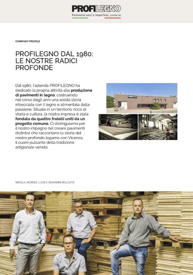 Copertina: Company Profile